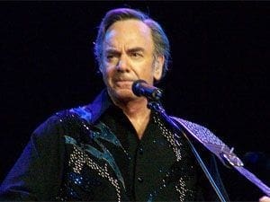 Singer and songwriter Neil Diamond
