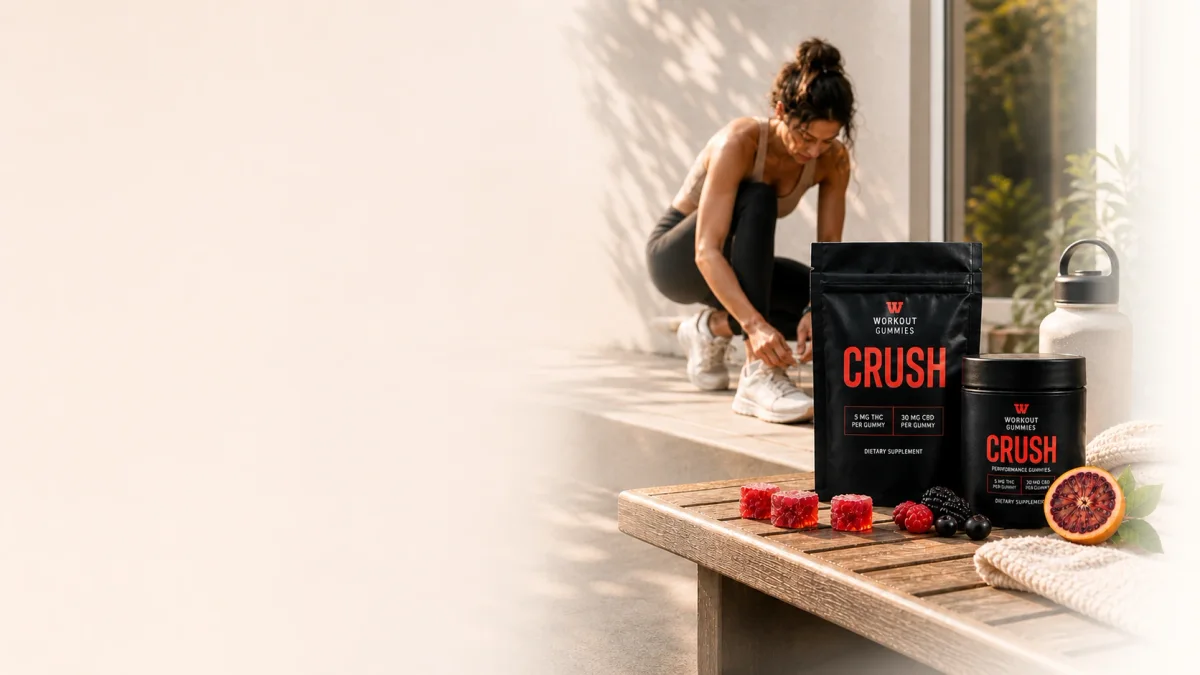 Crush workout gummies